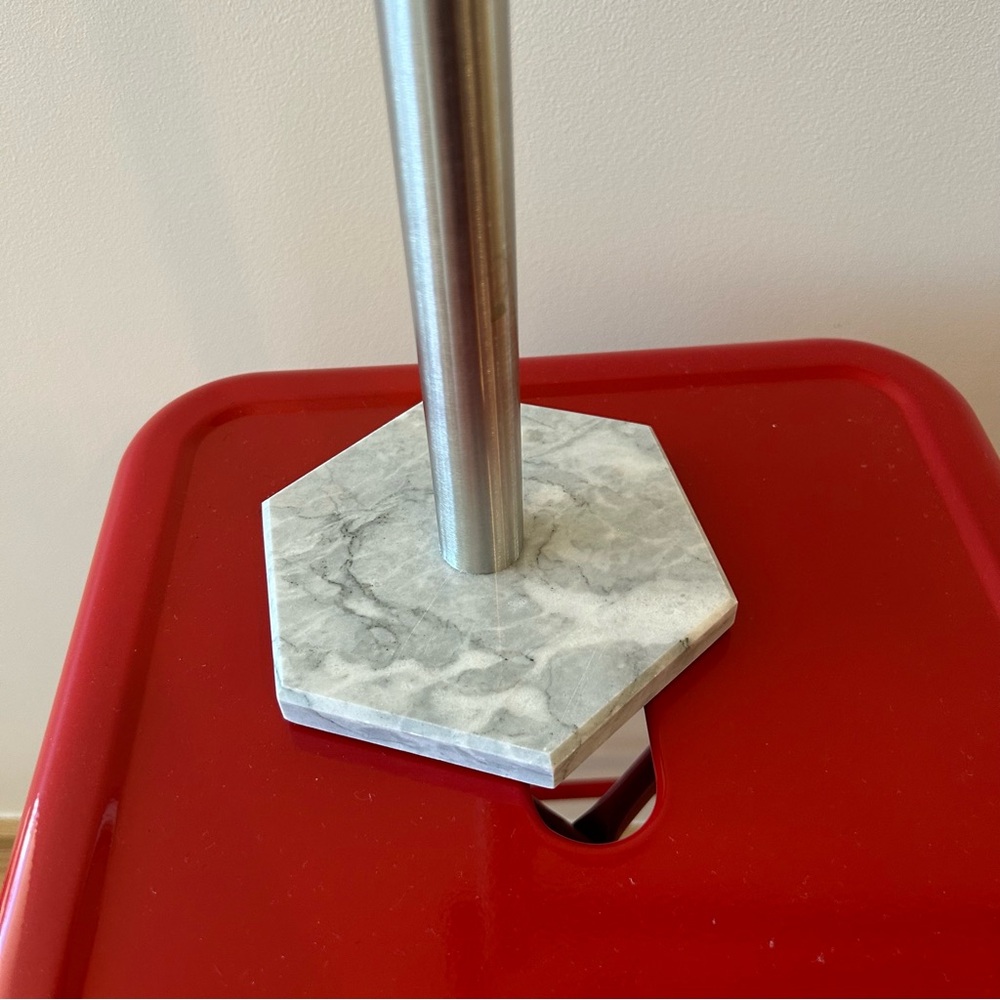 Stainless Steel & Marble Paper Towel Holder - Picture 5 of 9